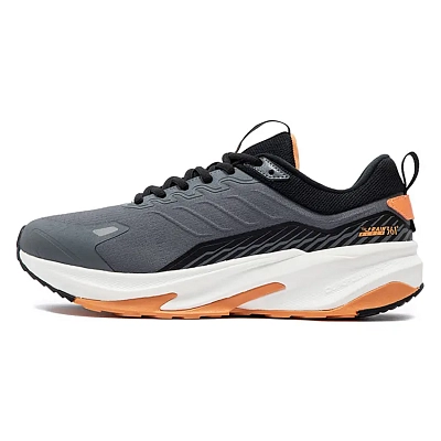 361° Mountain Rain Screens Cushioned Anti-Slip And Wear-Resistant Warm Low-Top Casual Running Shoes Men's Gray Orange