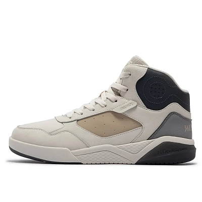 361° Winter Syndrome Cushioned Anti-Slip And Wear-Resistant Warm High-Top Casual Shoes Men's Beige