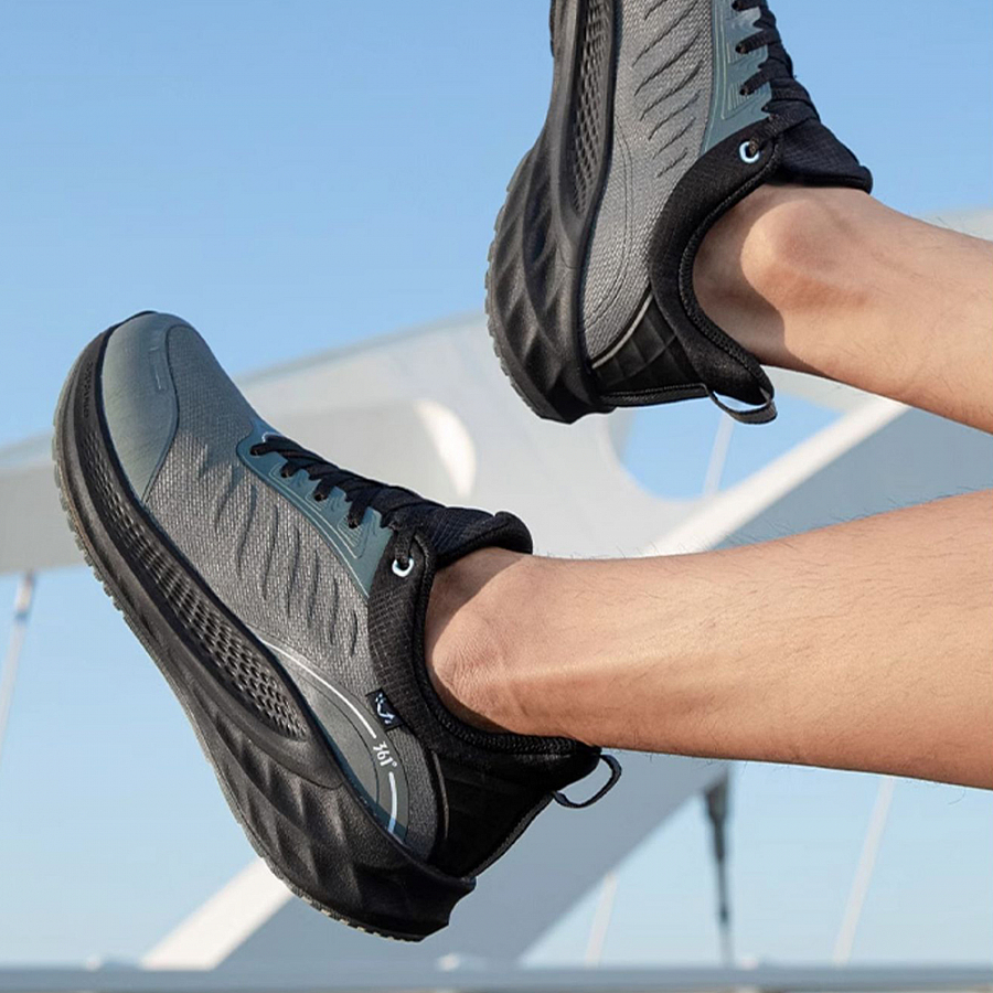 361° Rain Block 6.0 Cushioned Slip Resistant Low Top Casual Running Shoes Men's Gray Black купить в интернет-магазине Yoocart с быстрой доставкой по России.