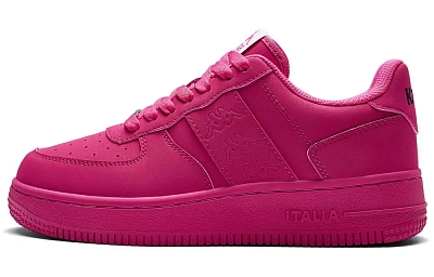 Kappa Anti-Slip Wear-Resistant Low-Top Skateboard Shoes Unisex Cherry Red