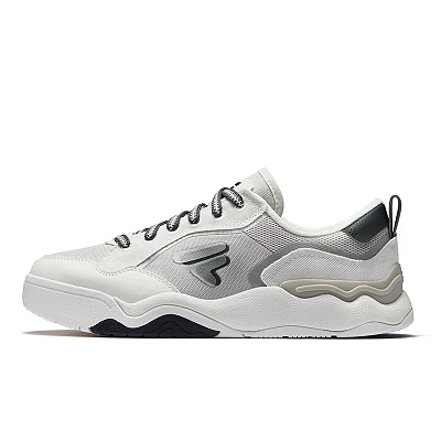 FILA FUSION KICK II DX CVS Low Top Skateboard Shoes Men's White Gray