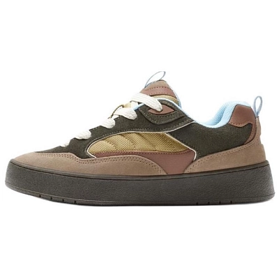 ZARA Low top Skateboard Shoes Men's Brown