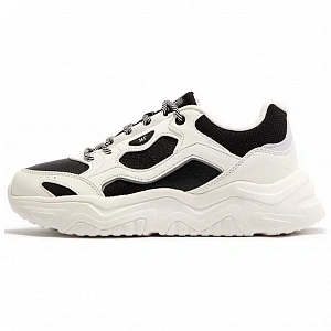 361° Anti Slip Wear Resistant Low Top Casual Shoes Women's White Black