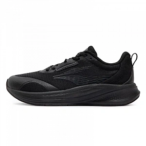 361° Flying Wing Cushioning Wear-Resistant Low-Top Casual Running Shoes Women's Obsidian Black