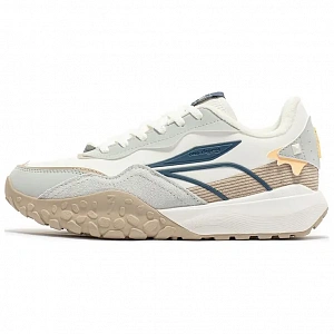 361° Shortbread Anti Slip Wear Resistant Low Top Chunky Sneakers Women's White Gray