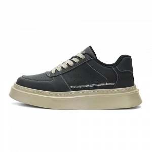 JEEP SPIRIT Low Top Skateboard Shoes Men's Volcanic Gray