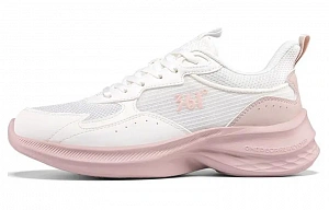 361° Cushioning Wear-Resistant Low-Top Running Shoes Women's Pink