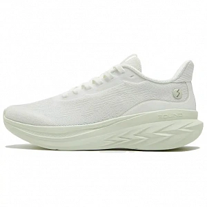361° Feiyu 3.0 Anti Slip Wear Resistant Low Top Casual Running Shoes Women's White Green