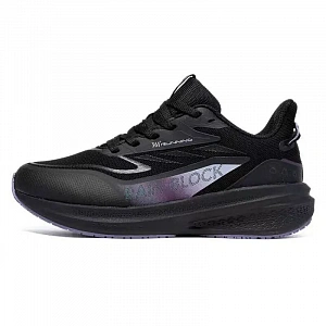 361° Cushioning Coverage Rebound Low Top Running Shoes Women's Black Purple