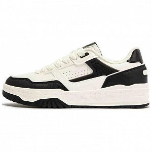 361° Anti-Slip Wear-Resistant Low-Top Skateboard Shoes Women's White Black