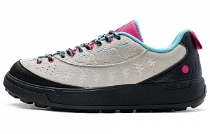 Kappa Wear-Resistant Slip-Resistant Low-Top Casual Shoes Unisex Beige Black