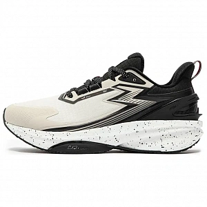 361° Rainproof Screen 8.0 Cushioned Slip-Resistant Low-Top Running Shoes Men's Beige Black