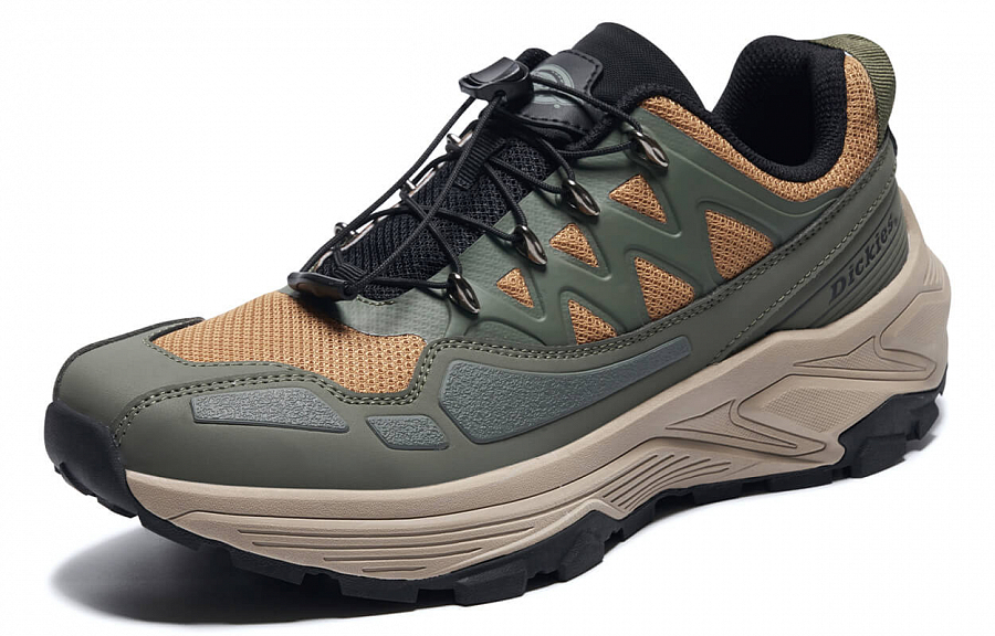 Dickies Non-slip Lightweight Low-Top Outdoor Shoes Men's Brown Green купить в интернет-магазине Yoocart с быстрой доставкой по России.