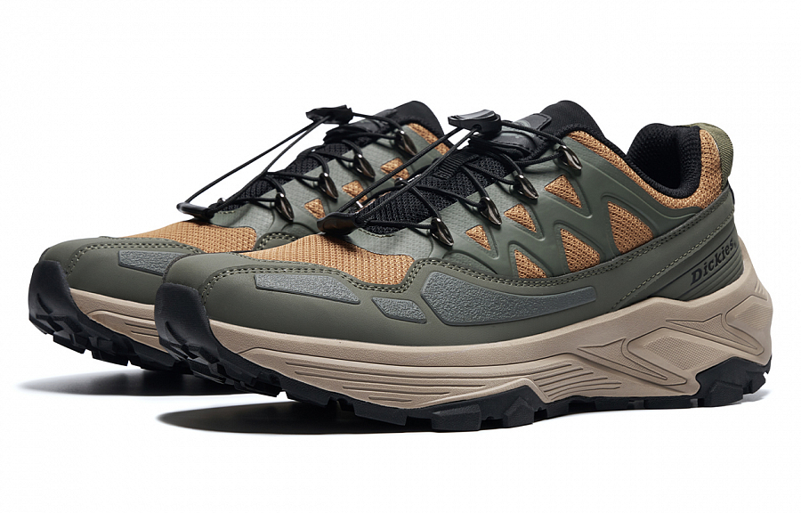 Dickies Non-slip Lightweight Low-Top Outdoor Shoes Men's Brown Green купить в интернет-магазине Yoocart с быстрой доставкой по России.