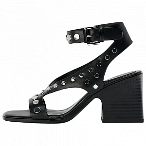 ZARA One Strap Sandals Women's Black