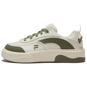 FILA FUSION STACK Low Top Skateboard Shoes Women's White Green