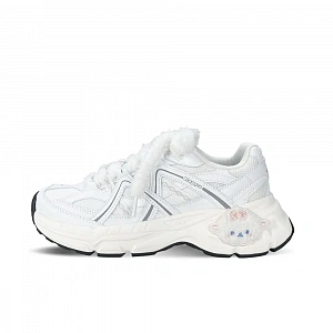 Kappa Abrasion Resistant Breathable Low Top Chunky Sneakers Unisex White