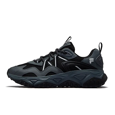 FILA FUSION FREEROAM Hiking Shoes Low Top Casual Shoes Men's Shadow Black Gray
