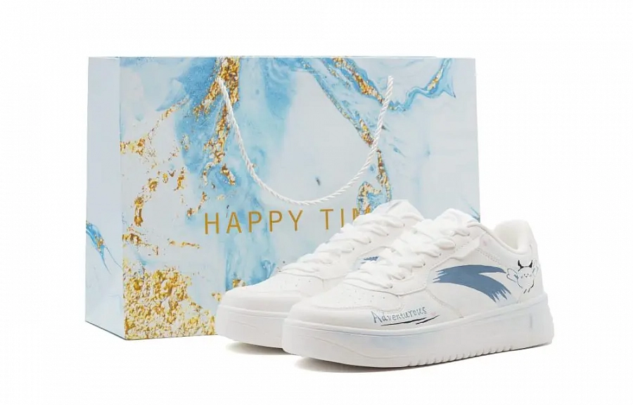 Anta Relaxed Cushioning Coverage Low top Skateboard Shoes Unisex White купить в интернет-магазине Yoocart с быстрой доставкой по России.
