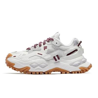 FILA FUSION BIANCO Winter Day Colors Height Increasing Chunky Sneakers Women's Rain Mist Gray