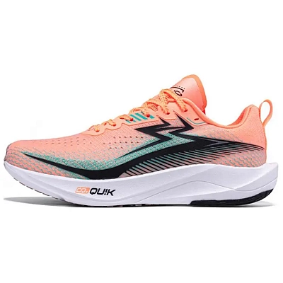 361° Wear-Resistant Breathable Rebound Low-Top Casual Running Shoes Men's Orange Green