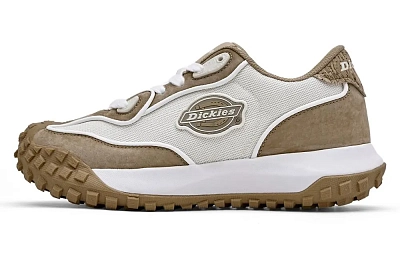 Dickies Patchwork Minimalist Vintage Style Low-Top Casual Shoes Men's White Coffee