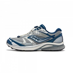 Saucony Kinvara Elite 4 Abrasion Resistant Low Top Running Shoes Unisex Gray Blue