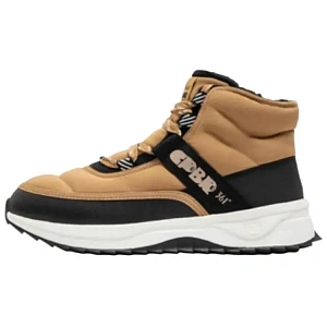 361° Fleece Snow Warm And Wear-Resistant Short Snow Boots Men's Brown Black