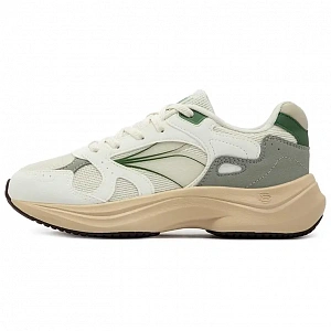 361° Anti Slip Wear Resistant Low Top Casual Shoes Women's Beige Green