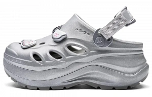 Kappa Back to Back Clogs Women's Silver