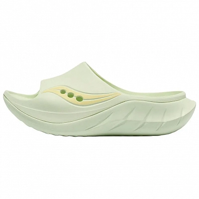 Saucony Cradle Baby Cradles 2 Quiet Slip Resistant Slide Slippers Unisex Light Green