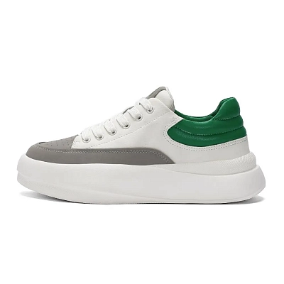 JEEP SPIRIT Low Top Casual Skateboard Shoes Men's White