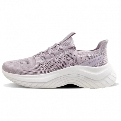 361° Slip Resistant Abrasion Resistant Low top Casual Running Shoes Women's Pink Purple White