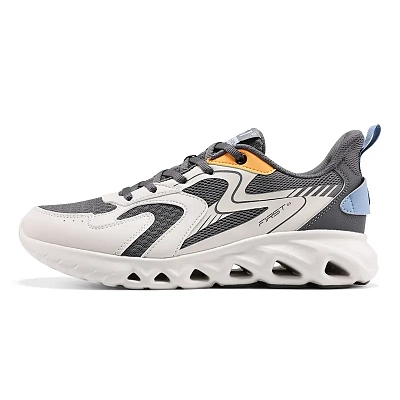 361° Cushioning And Breathable Low Top Casual Running Shoes Men's Gray
