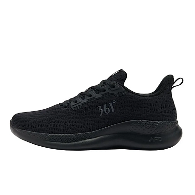 361° Shock Absorbers Slip Resistant Low top Running Shoes Men's Black