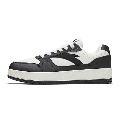 Anta Low top Skateboard Shoes Men's White Black