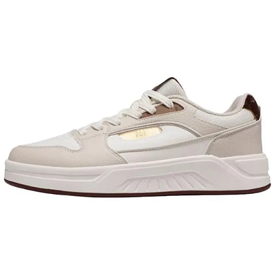 361° Lightweight And Breathable High Top Skateboard Shoes Men's Feather White Oat Milk