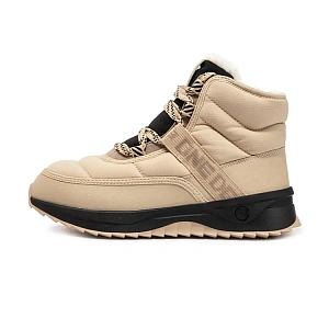 361° Fleece Snow Warm Coverage Wear-Resistant Slip-Resistant Short Snow Boots Women's Apricot Tea Brown