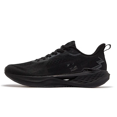 361° Abrasion Resistant Breathable Slip Resistant Low Top Casual Running Shoes Men's Obsidian Black