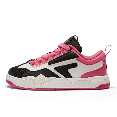 FILA FUSION Nollie Low Top Skateboard Shoes Women's White Red