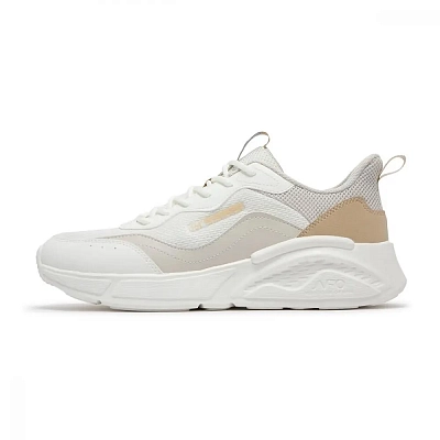 361° Shock Absorbers With Slip Resistant Features Low Top Casual Shoes Men's White Yellow