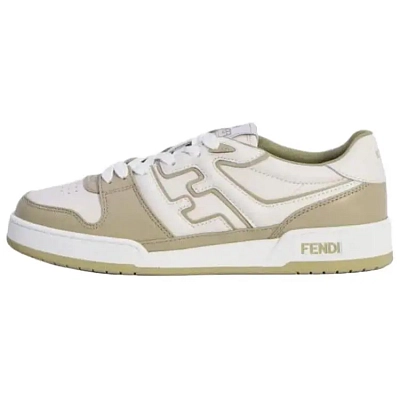 FENDI Match Panelled Low Top Sneakers