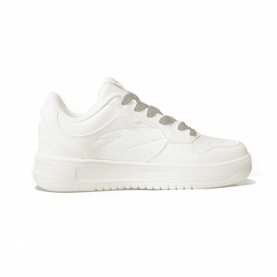 Anta Relaxed Cushioning, Wear Resistant Low top Skateboard Shoes Unisex White Gray купить в интернет-магазине Yoocart с быстрой доставкой по России.