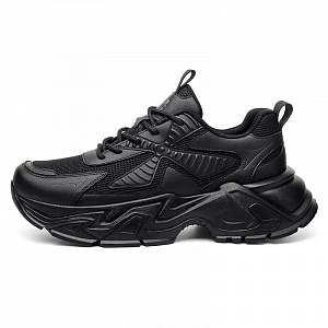 JEEP SPIRIT Black Myth Low top Chunky Sneakers Men's Graphite Black
