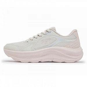 361° Star Jump Cushioning, Breathable, And Resilient Design Low Top Casual Running Shoes Women's Gray Pink