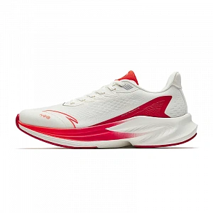 Anta Stinger 6 Cushioning Rebound Abrasion Resistant Lightweight Low top Running Shoes Men's White Red