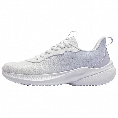 361° Cushioning Abrasion Resistant Lightweight Low Top Casual Running Shoes Women's White Purple