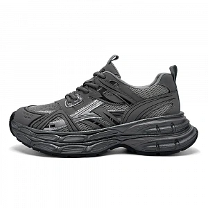 JEEP SPIRIT Low-Top Chunky Sneakers Men's Time Gray