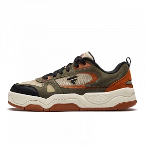 FILA FUSION BANK II Low Top Skateboard Shoes Men's Light Brown