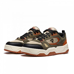 FILA FUSION BANK II Low Top Skateboard Shoes Men's Light Brown 1 4138606